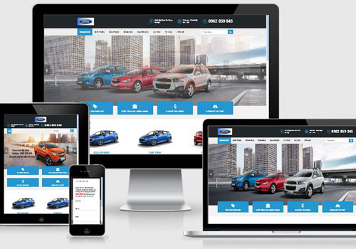 Thiết kế website bán ô tô tại Hải Phòng