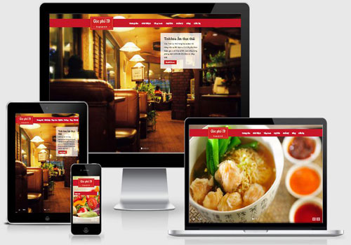 Thiết kế website nhà hàng tại Hải Phòng