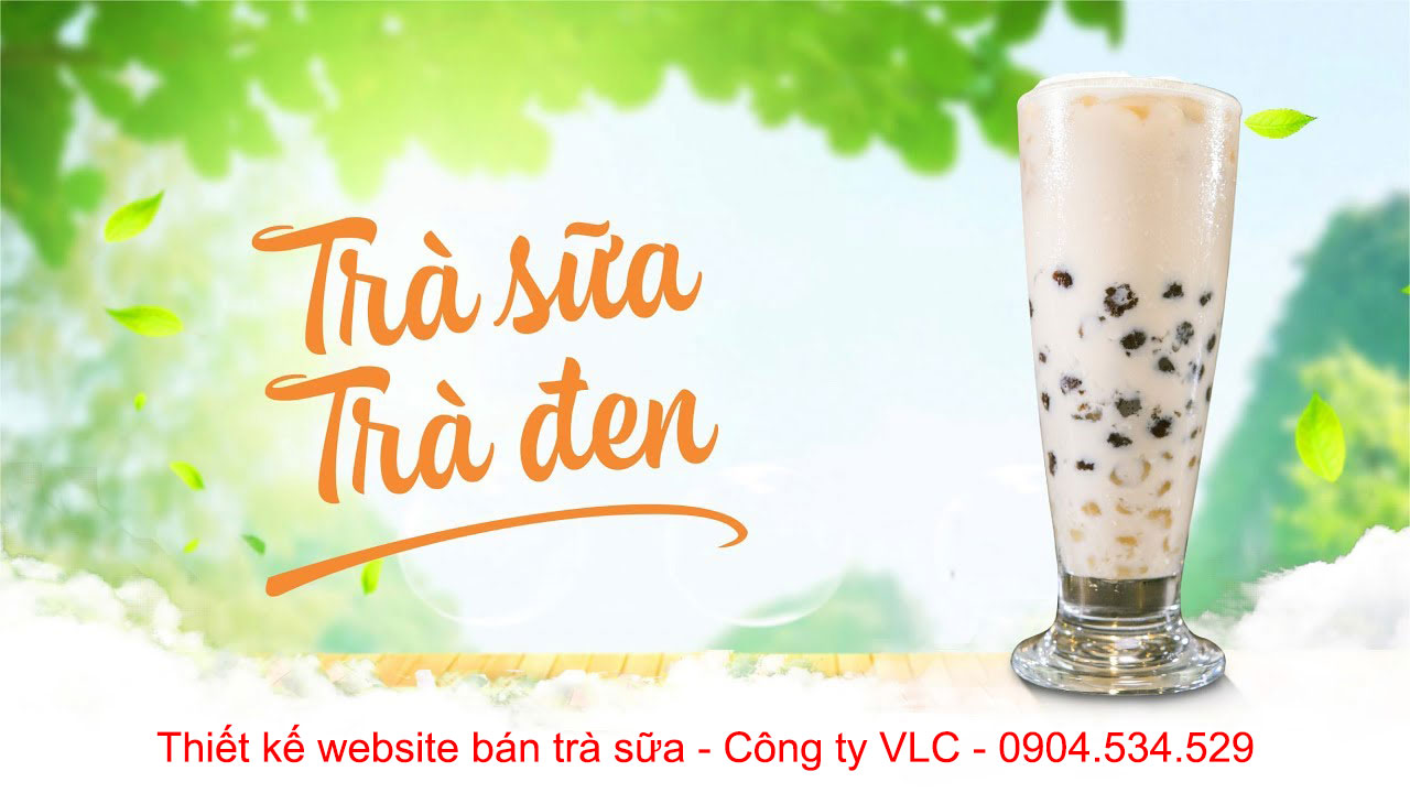 Thiết kế website bán trà sữa tại Hải Phòng