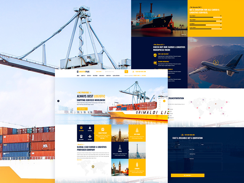 Thiết kế website logistics tại Hải Phòng
