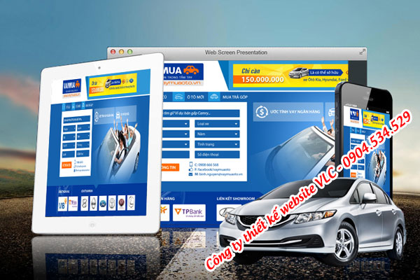 Thiết kế website bán phụ tùng ô tô tại Hải Phòng
